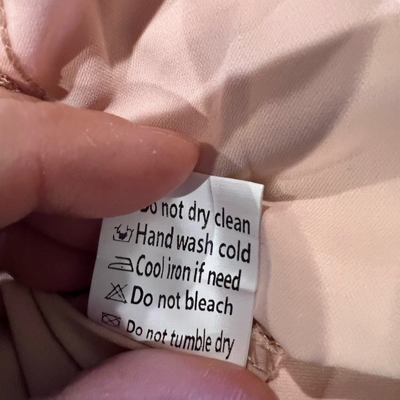 NWT Beige/Cream Cottagecore Prairiecore Long Sleeve Ruffle Western Blouse 2XL - Picture 7 of 7